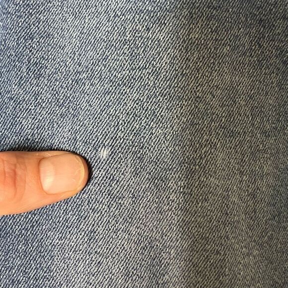 DL1961 Jackie High Rise Cropped Flare Jeans Raw Hem Sz 29 - Picture 5 of 12